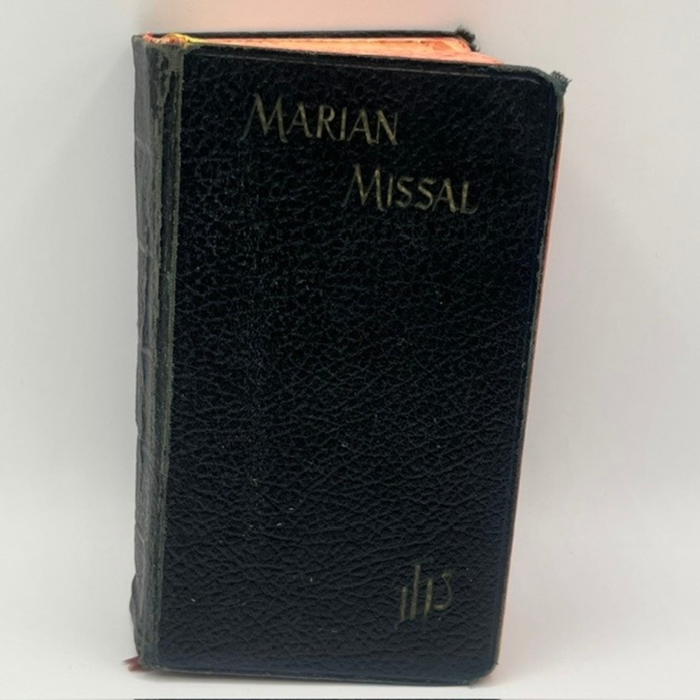 Vintage 1958 The New Marian Missal for Daily Mass Sylvester Juergens